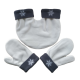 Thickened couple hand-holding gloves double-layer warmth